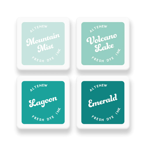 Altenew Fresh Dye Ink Mini Cube Set - Sea Shore 