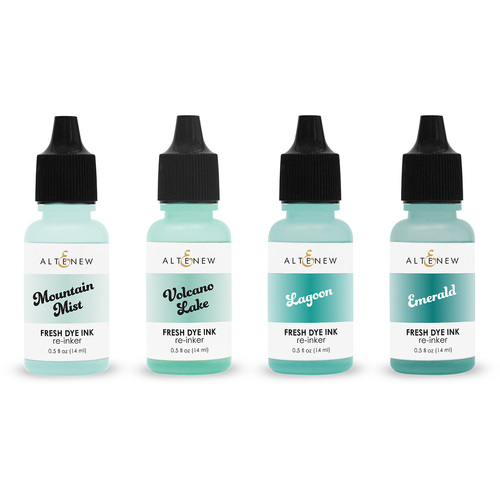 Altenew Sea Shore Fresh Dye Ink Re-inker Bundle