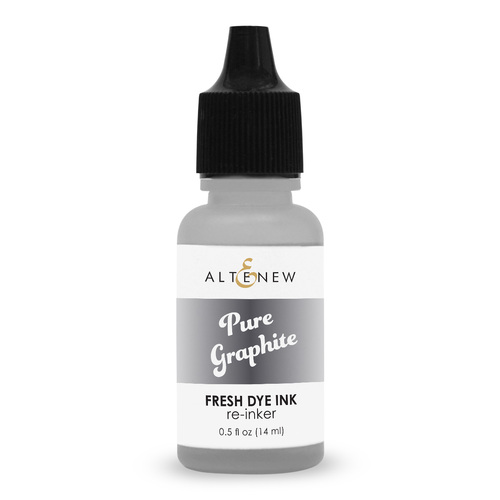 Altenew Fresh Dye Ink Reinker - Pure Graphite 