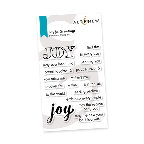 Altenew Joyful Greetings Stamp Set