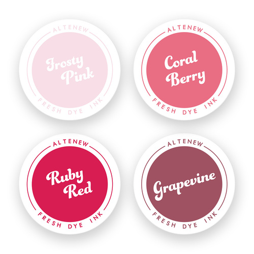 Altenew Fresh Dye Ink Pad Bundle - Red Cosmos 