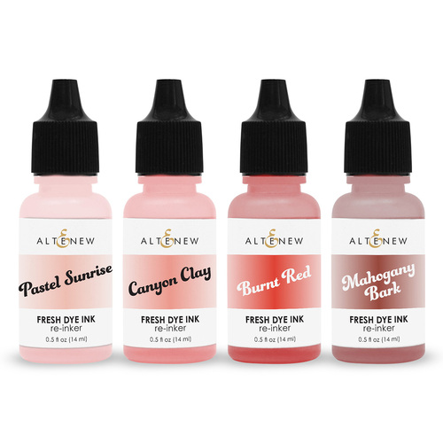 Altenew Fresh Dye Ink Reinker Bundle - Martian Terrain 