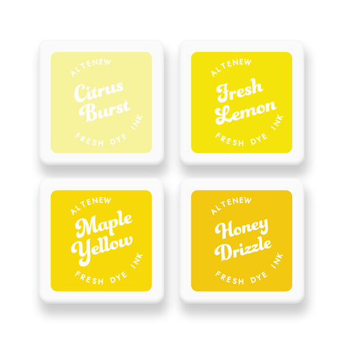 Altenew Fresh Dye Ink Mini Cube Set - Pocketful of Sunshine 