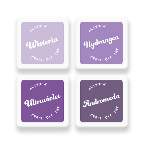 Altenew Fresh Dye Ink Mini Cube Set - Enchanted Garden 