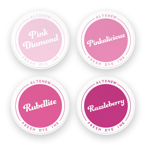 Altenew Fresh Dye Ink Pad Bundle - Cherry Blossom 