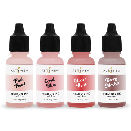 Altenew Tea Party Fresh Dye Ink Re-inker Bundle