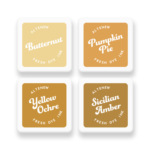 Altenew Fresh Dye Ink Mini Cube Set - Fall Harvest 