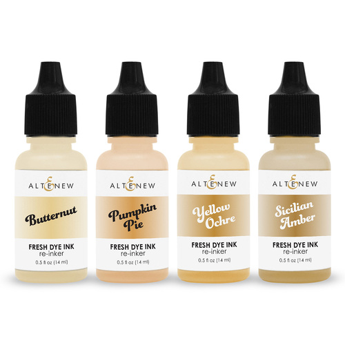 Altenew Fresh Dye Ink Reinker Bundle - Fall Harvest 