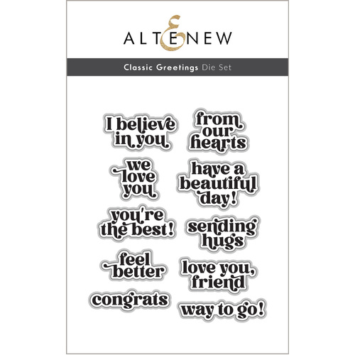 Altenew Classic Greetings Die Set