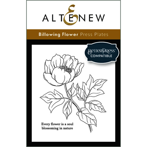Altenew Billowing Flower Press Plates