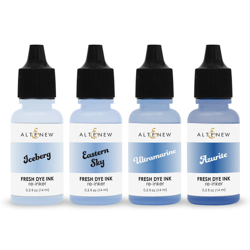 Altenew Fresh Dye Ink Reinker Bundle - Lapis Lazuli 