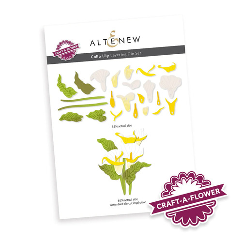 Altenew Craft-A-Flower: Calla Lily Layering Die Set