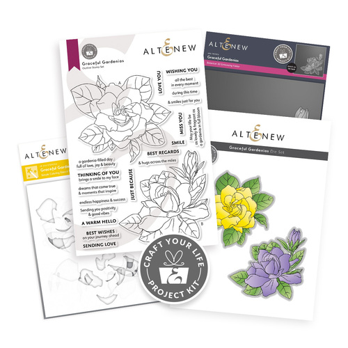 Altenew Craft Your Life Project Kit- Graceful Gardenias
