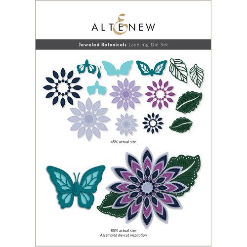 Altenew Jeweled Botanicals Layering Die Set