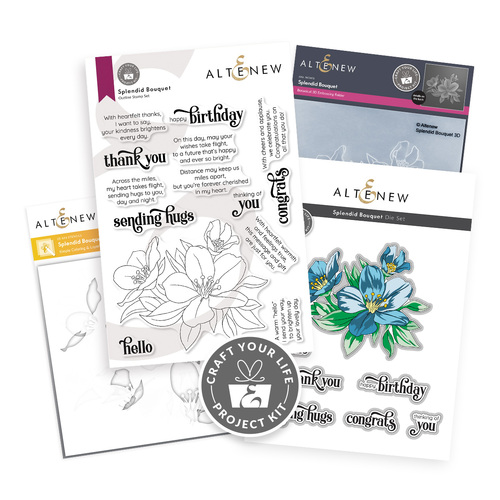 Altenew Craft Your Life Project Kit: Splendid Bouquet