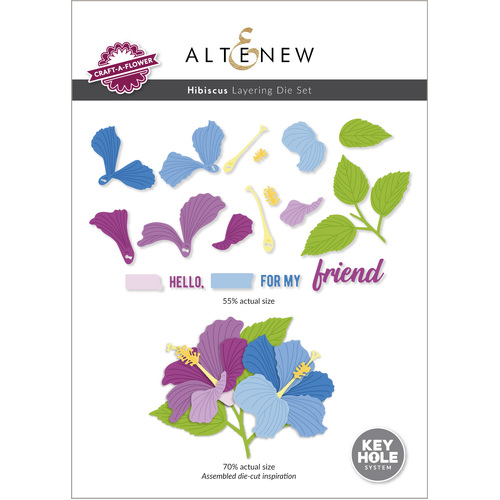 Altenew Craft-A-Flower: Hibiscus Layering Die Set