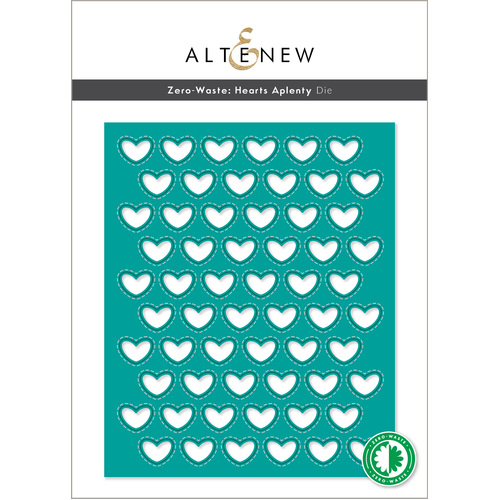 Altenew Zero-Waste- Hearts Aplenty Die