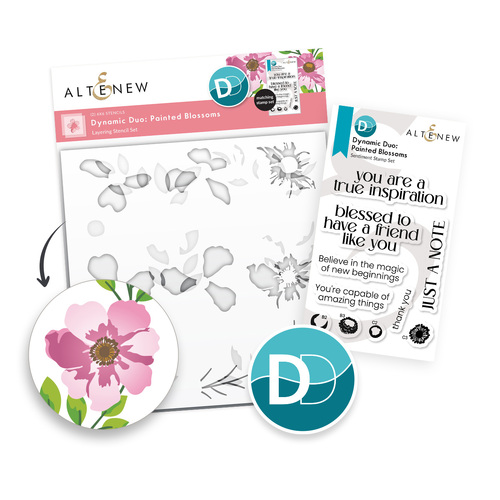 Altenew Dynamic Duo- Painted Blossoms