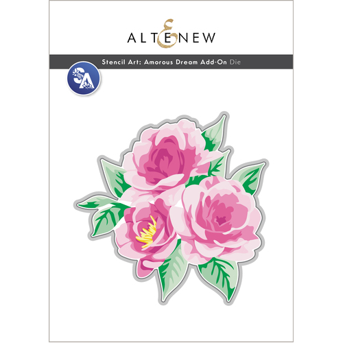 Altenew Stencil Art: Amorous Dream Add-On Die