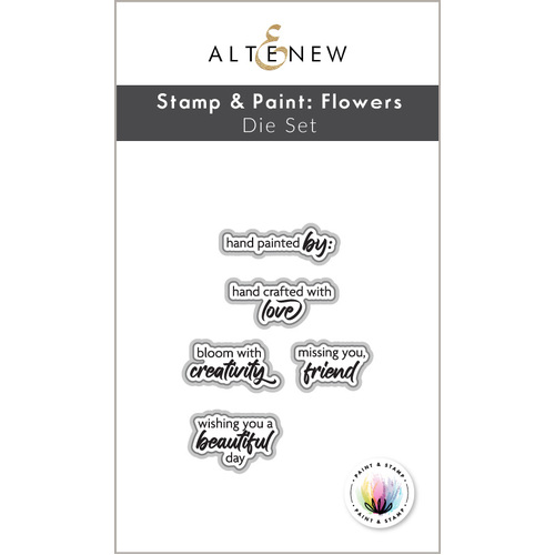 Altenew Paint & Stamp Flowers Die Set