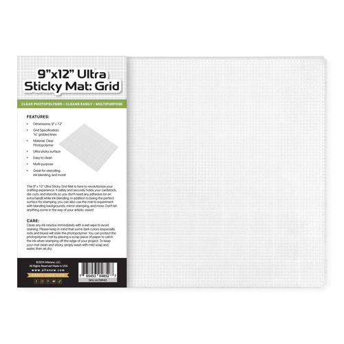 Altenew Stampwheel - 9"x12" Ultra Sticky Mat- Grid