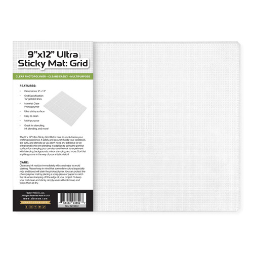 Altenew Stampwheel - 9"x12" Ultra Sticky Mat: Grid