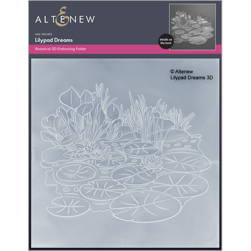 Altenew Lilypad Dreams Embossing Folder