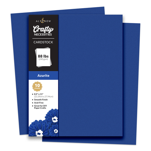 Altenew Crafty Necessities- Azurite Cardstock (10 sheets/set)