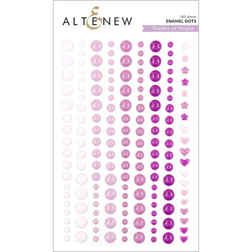 Altenew Shades of Purple Enamel Dots 