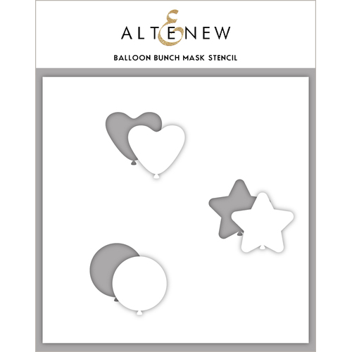 Altenew Stencil Balloon Bunch Mask