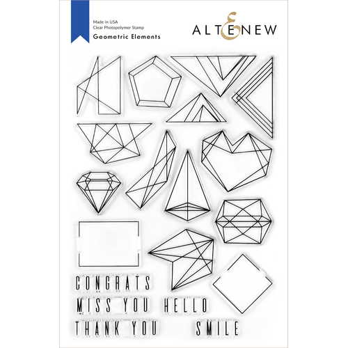 Altenew Stamp Geometric Elements