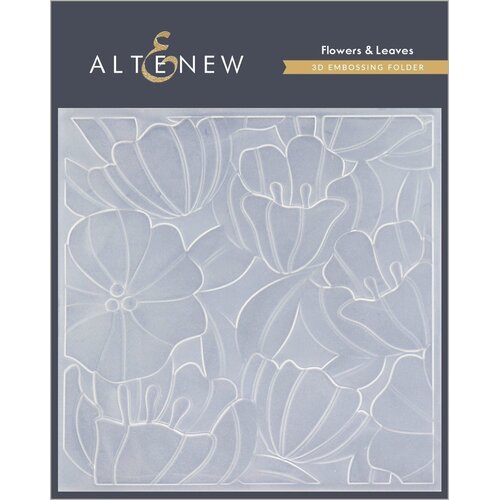 Altenew Flowers & Leaves 3D Embossing Folder