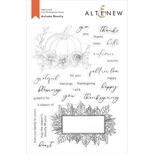 Altenew Autumn Bounty Stamp Set