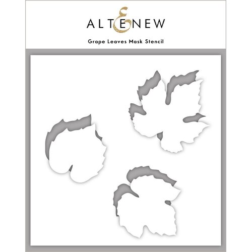 Altenew Grape Leaves Mask Stencil