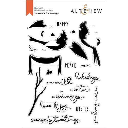 Altenew Season's Tweetings Stamp Set