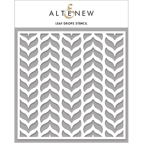Altenew Leaf Drops Stencil