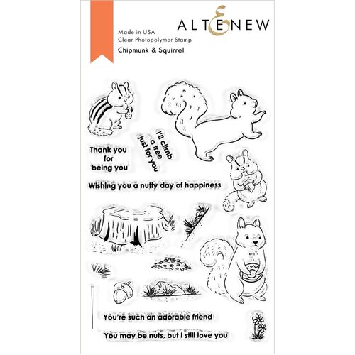 Altenew Chipmunk & Squirrel Stamp Set