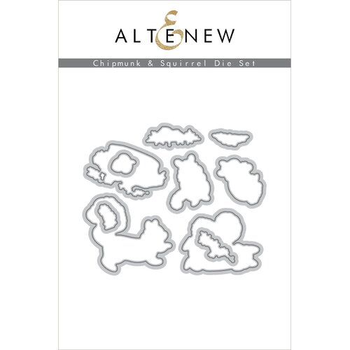 Altenew Chipmunk & Squirrel Die Set