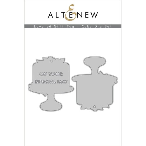 Altenew Layered Gift Tag - Cake Die Set