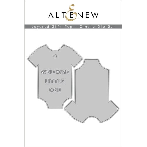 Altenew Layered Gift Tag - Onesie Die Set