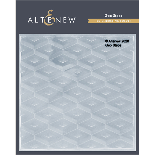 Altenew Geo Step 3D Embossing Folder