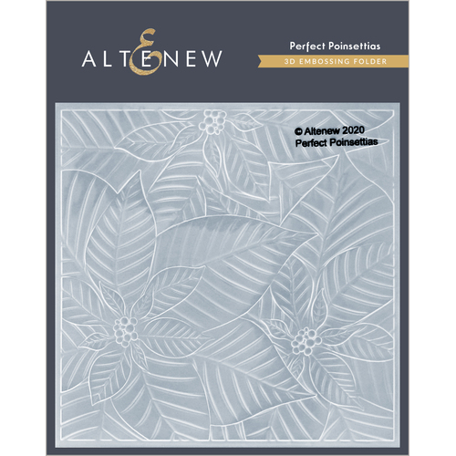 Altenew Perfect Poinsettias 3D Embossing Folder