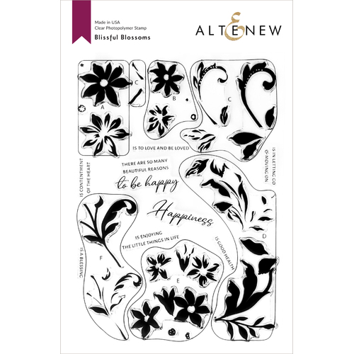 Altenew Blissful Blossoms Stamp Set