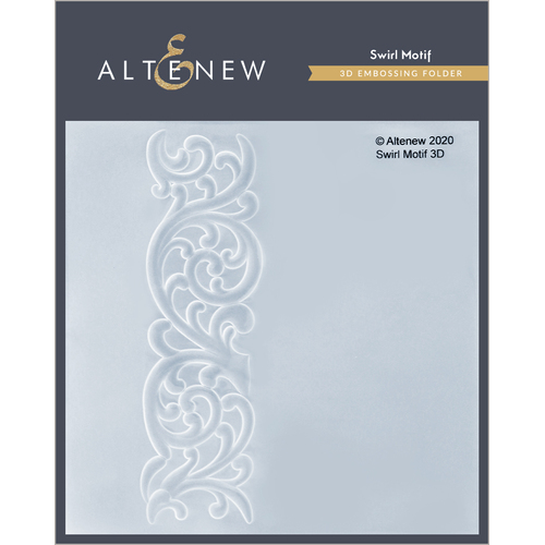 Altenew Swirl Motif 3D Embossing Folder