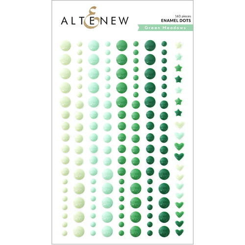 Altenew Green Meadows Enamel Dots