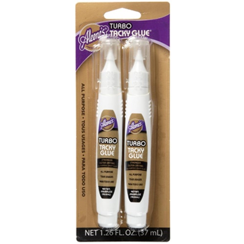 Aleene's Turbo Tacky Glue Pen 0.63oz 2pk