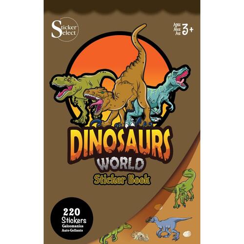 Sticker Select Dinosaur World Sticker Book