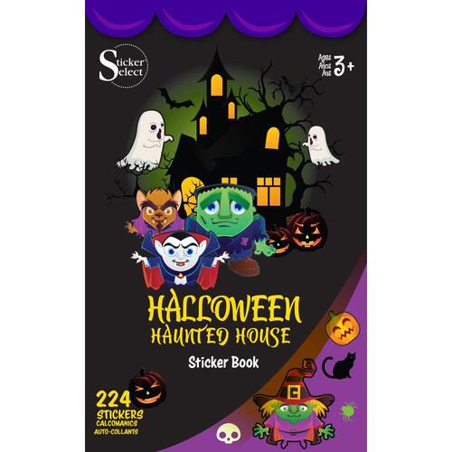 Sticker Select Haunted House Sticker Book