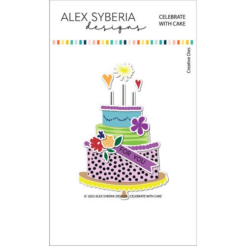 Alex Syberia Celebrate with Cake Die Set