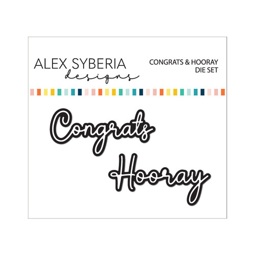 Alex Syberia Congrats & Hooray Die Set